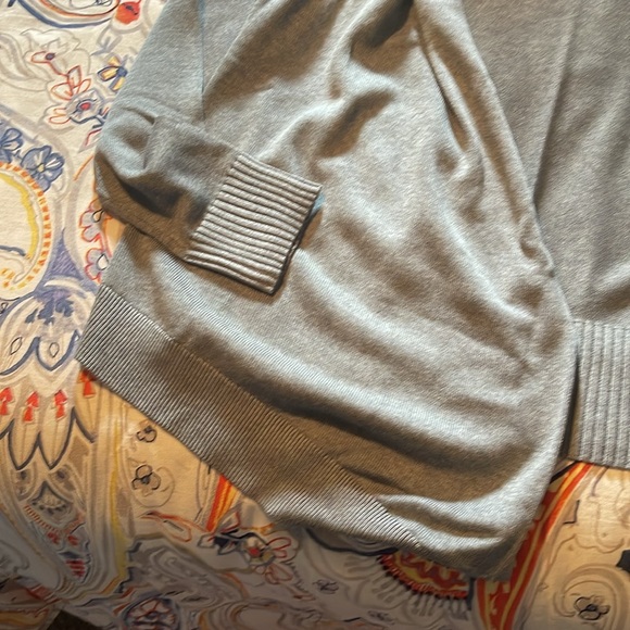 Women’s Lands End Long Open Front Cardigan - Picture 4 of 5